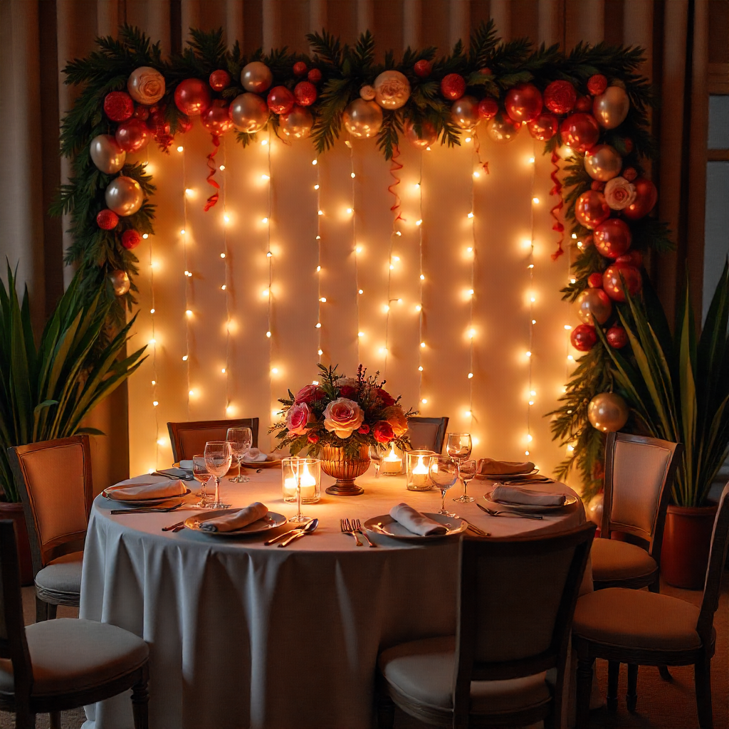 Nyxquozxod - Fotozone med rekvisitter og baggrund